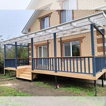 Строительство террас, веранды под ключ, Уфа