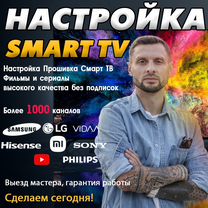 Настройка Смарт тв Прошивка, Kinopub, Zona, Lampa, Москва