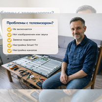 Ремонт телевизоров l Настройка каналов l Подключение приставки l Выезд в день обращения l Гарантия, Москва