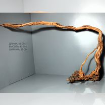Коряга для аквариума Ротанг 66*20*43 вк201, Зеленоград