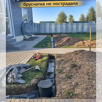 Дренаж участка - быстро и качественно, Чехов